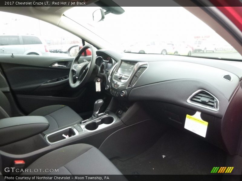 Red Hot / Jet Black 2017 Chevrolet Cruze LT