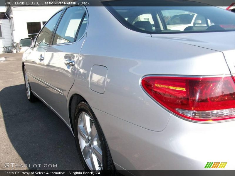 Classic Silver Metallic / Black 2005 Lexus ES 330