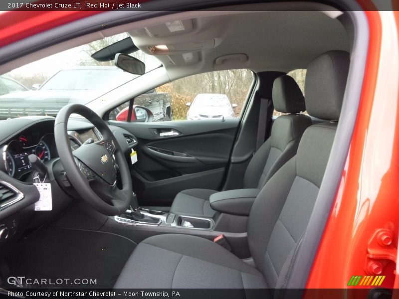 Red Hot / Jet Black 2017 Chevrolet Cruze LT