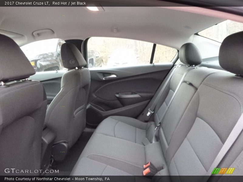 Red Hot / Jet Black 2017 Chevrolet Cruze LT