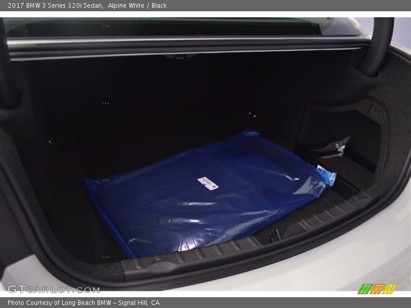 Alpine White / Black 2017 BMW 3 Series 320i Sedan