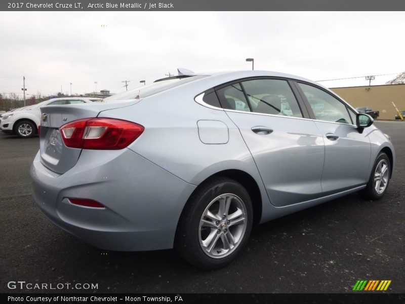 Arctic Blue Metallic / Jet Black 2017 Chevrolet Cruze LT