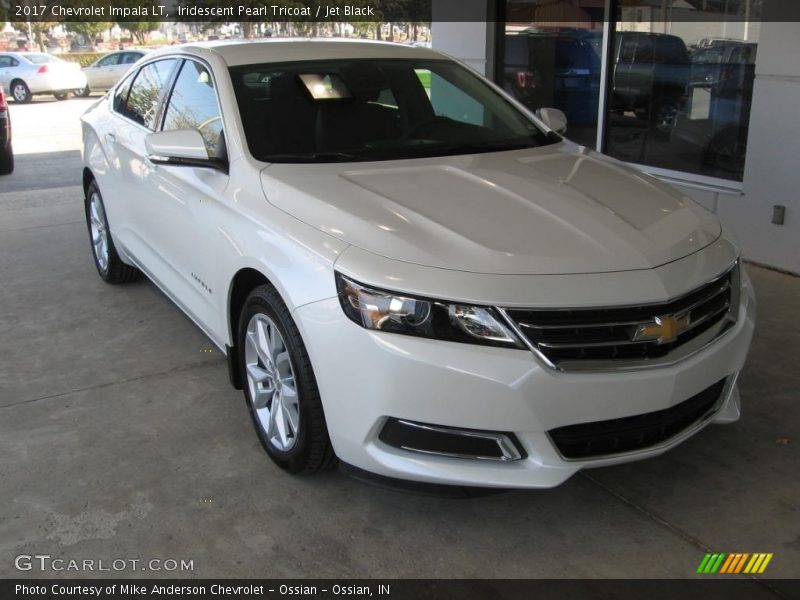 Iridescent Pearl Tricoat / Jet Black 2017 Chevrolet Impala LT