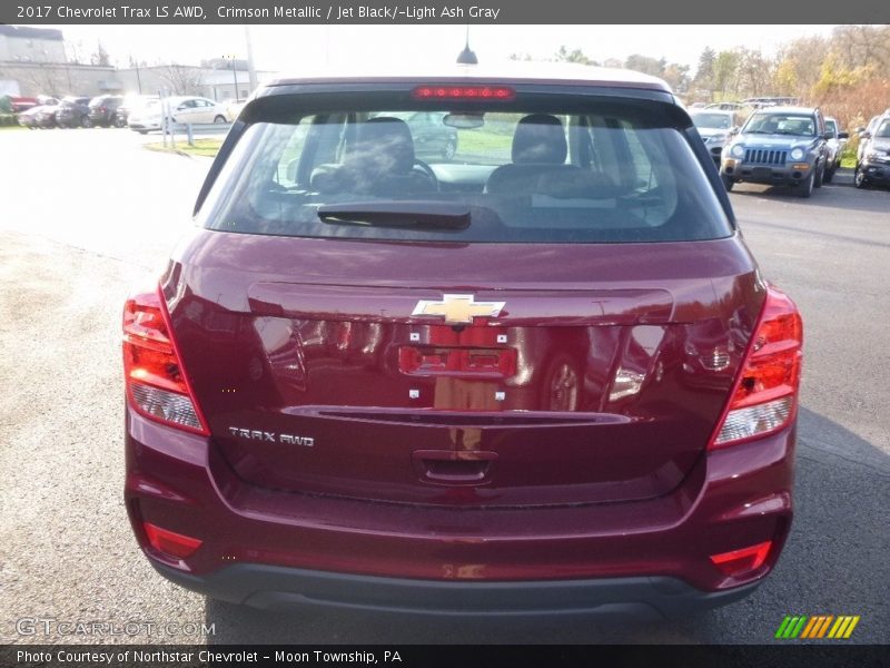 Crimson Metallic / Jet Black/­Light Ash Gray 2017 Chevrolet Trax LS AWD