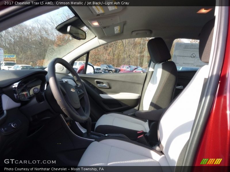  2017 Trax LS AWD Jet Black/­Light Ash Gray Interior