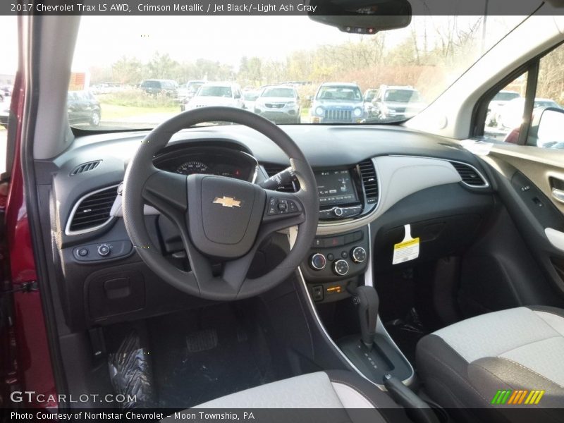 Crimson Metallic / Jet Black/­Light Ash Gray 2017 Chevrolet Trax LS AWD