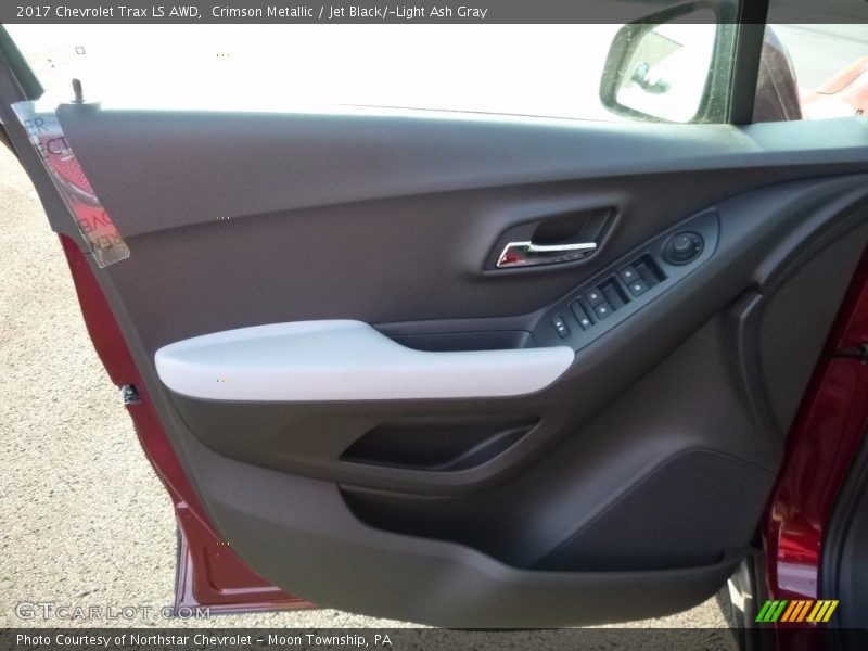 Crimson Metallic / Jet Black/­Light Ash Gray 2017 Chevrolet Trax LS AWD