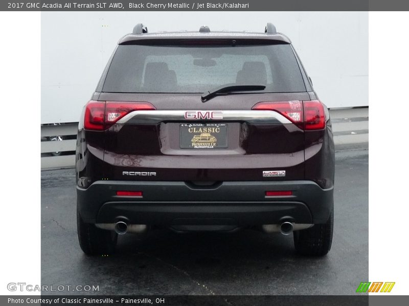 Black Cherry Metallic / Jet Black/Kalahari 2017 GMC Acadia All Terrain SLT AWD