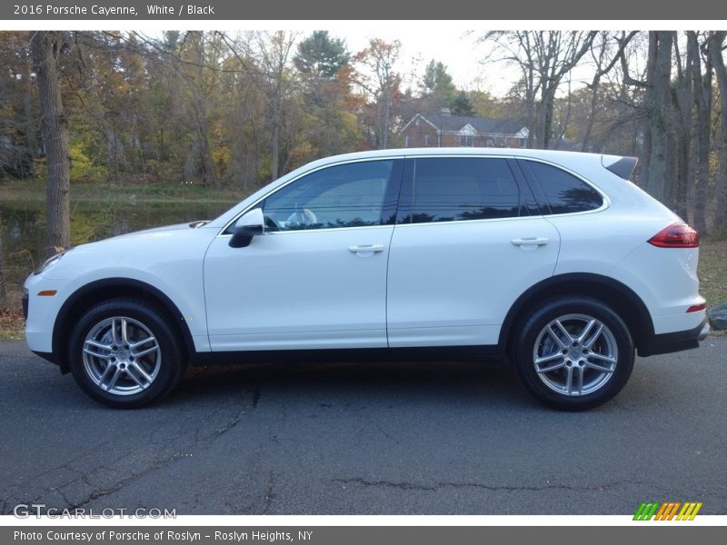 White / Black 2016 Porsche Cayenne