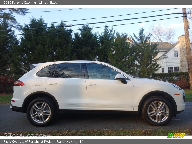 White / Black 2016 Porsche Cayenne