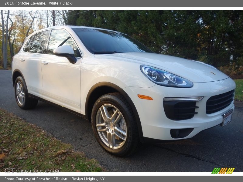 White / Black 2016 Porsche Cayenne