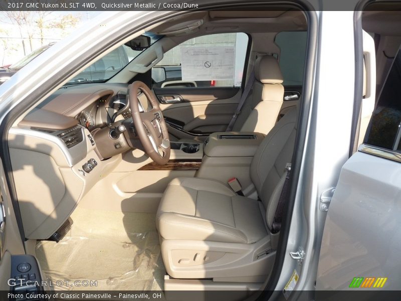  2017 Yukon XL SLT 4WD Cocoa/Dune Interior