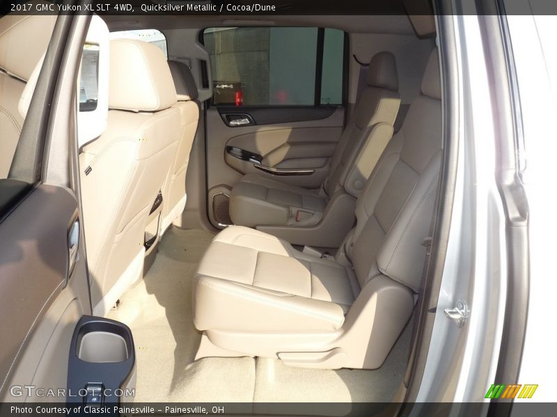 Rear Seat of 2017 Yukon XL SLT 4WD