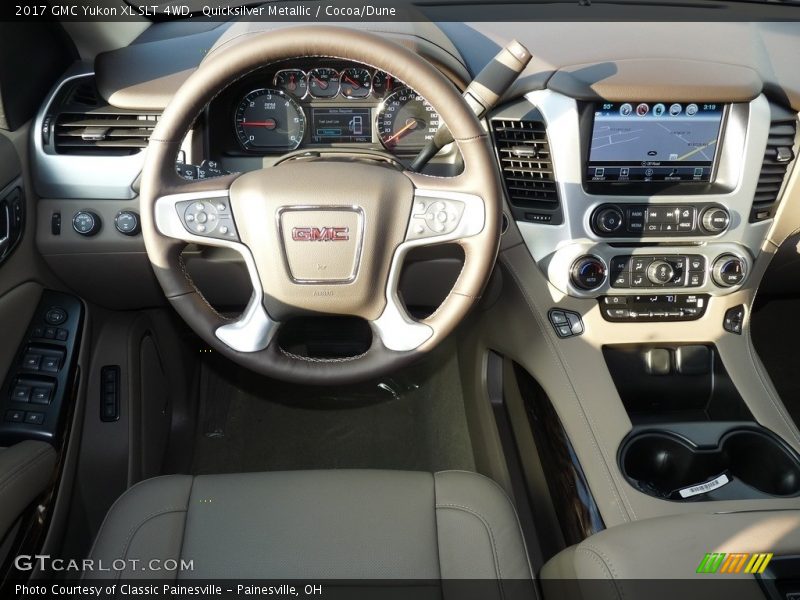 Dashboard of 2017 Yukon XL SLT 4WD
