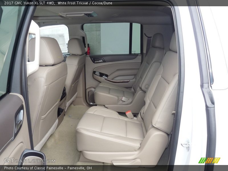 Rear Seat of 2017 Yukon XL SLT 4WD