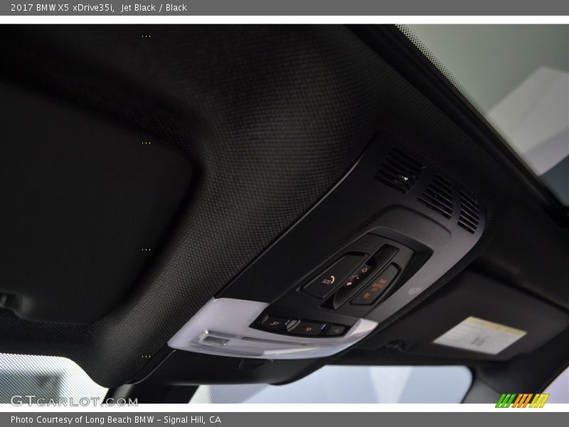 Jet Black / Black 2017 BMW X5 xDrive35i