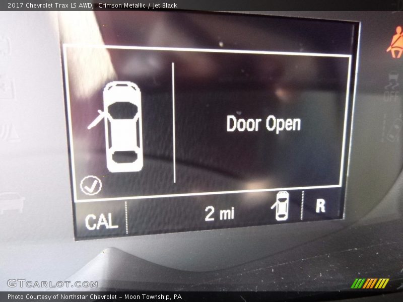 Crimson Metallic / Jet Black 2017 Chevrolet Trax LS AWD