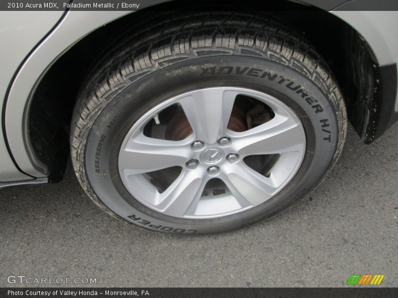 Palladium Metallic / Ebony 2010 Acura MDX