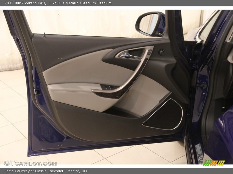 Luxo Blue Metallic / Medium Titanium 2013 Buick Verano FWD