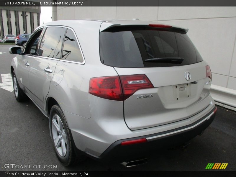 Palladium Metallic / Ebony 2010 Acura MDX