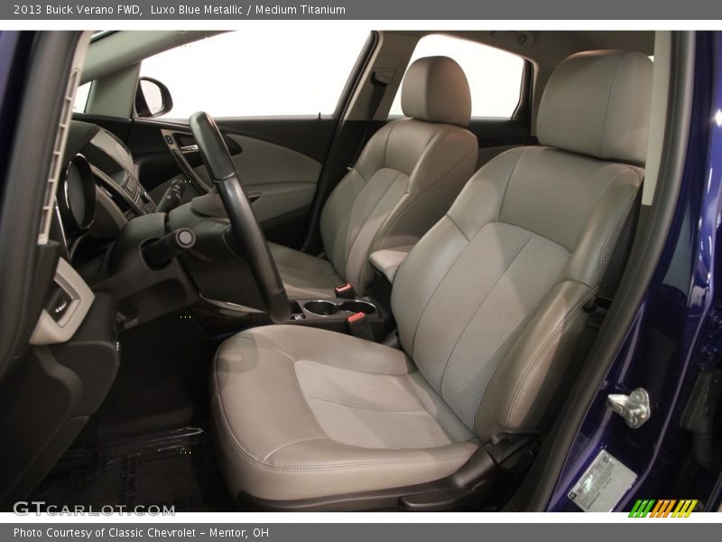 Luxo Blue Metallic / Medium Titanium 2013 Buick Verano FWD