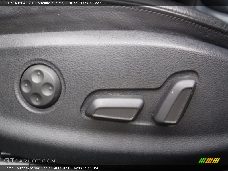 Brilliant Black / Black 2015 Audi A3 2.0 Premium quattro