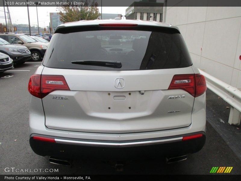 Palladium Metallic / Ebony 2010 Acura MDX