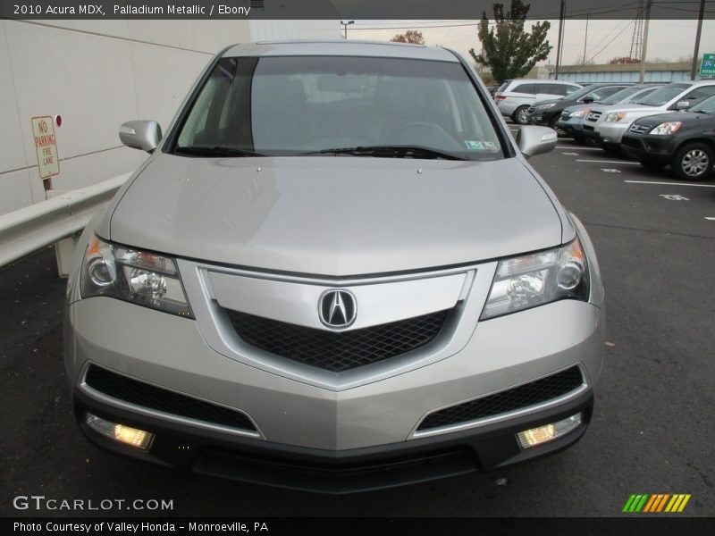 Palladium Metallic / Ebony 2010 Acura MDX