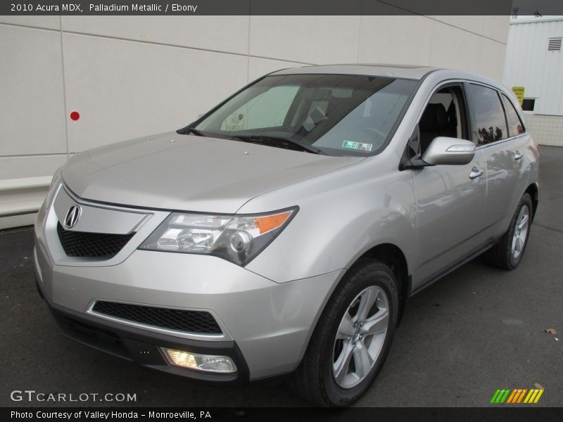 Palladium Metallic / Ebony 2010 Acura MDX
