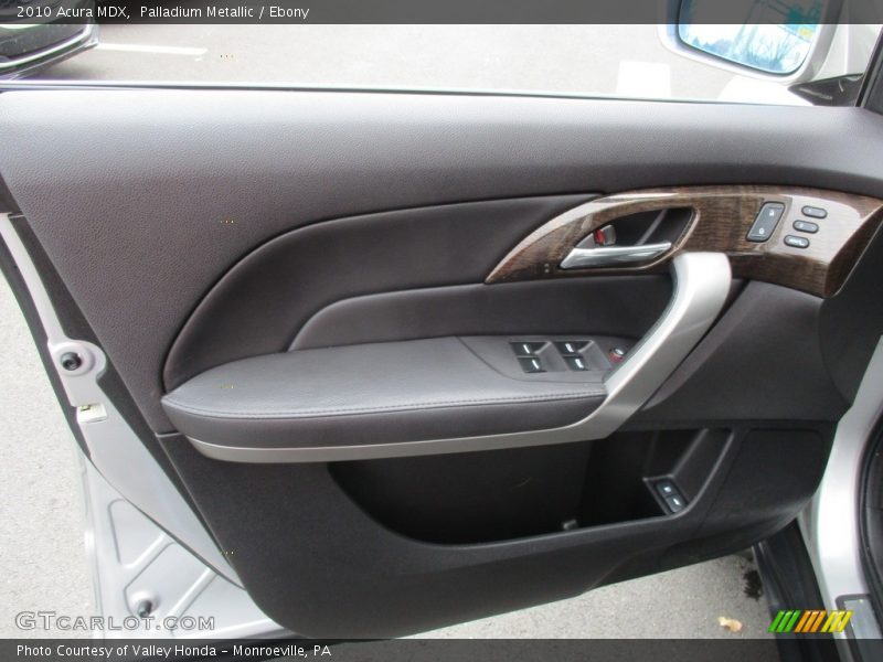 Palladium Metallic / Ebony 2010 Acura MDX