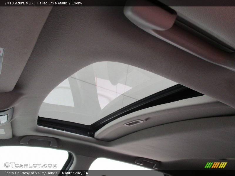 Palladium Metallic / Ebony 2010 Acura MDX