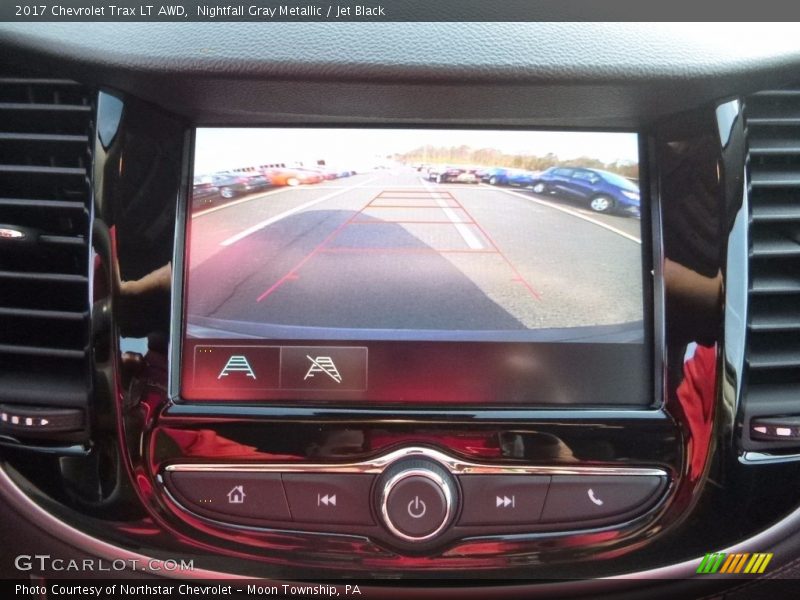 Nightfall Gray Metallic / Jet Black 2017 Chevrolet Trax LT AWD