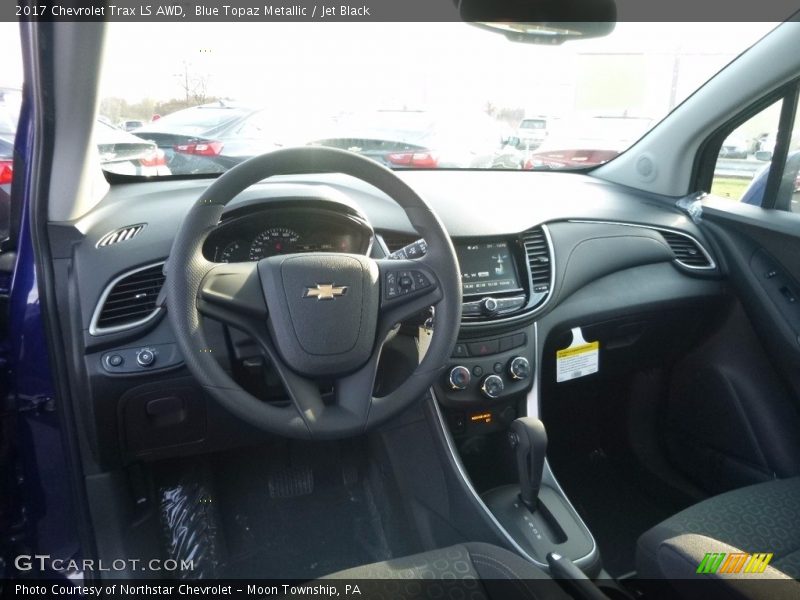 Dashboard of 2017 Trax LS AWD