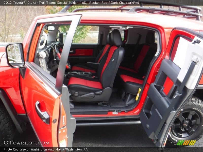 Radiant Red / Dark Charcoal/Red 2012 Toyota FJ Cruiser Trail Teams Special Edition 4WD