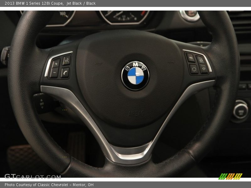 Jet Black / Black 2013 BMW 1 Series 128i Coupe