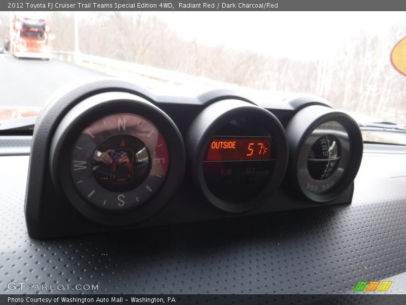Radiant Red / Dark Charcoal/Red 2012 Toyota FJ Cruiser Trail Teams Special Edition 4WD