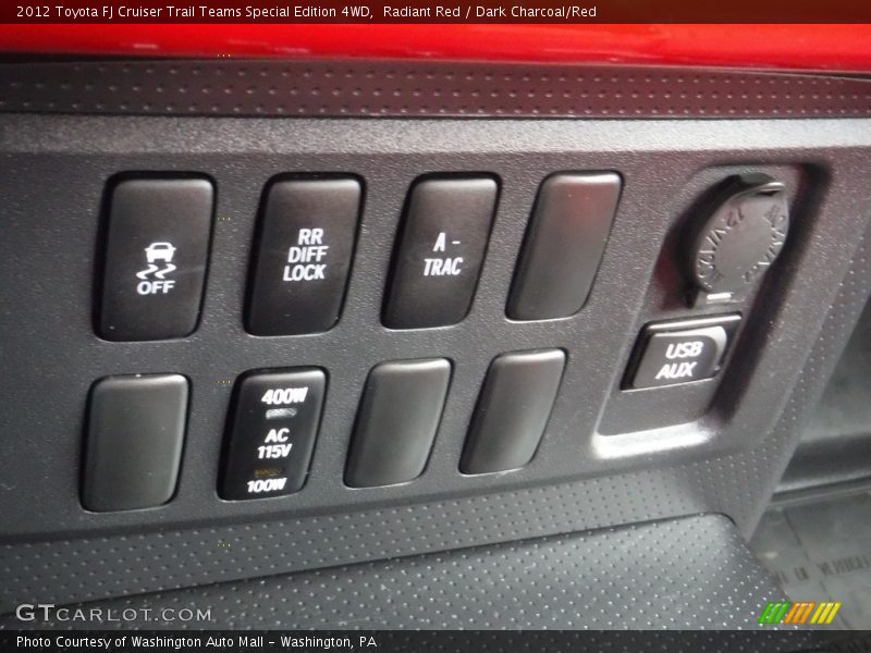 Radiant Red / Dark Charcoal/Red 2012 Toyota FJ Cruiser Trail Teams Special Edition 4WD