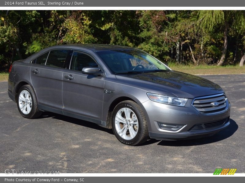Sterling Gray / Dune 2014 Ford Taurus SEL
