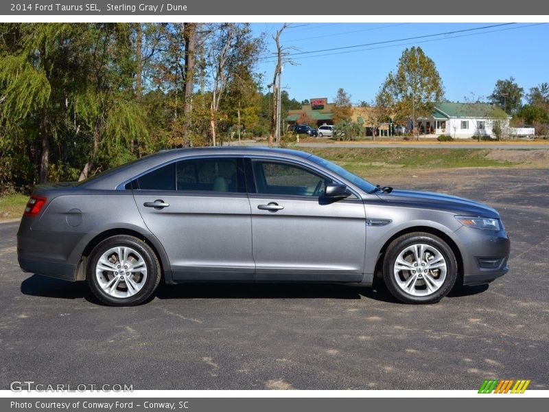 Sterling Gray / Dune 2014 Ford Taurus SEL