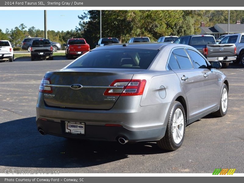 Sterling Gray / Dune 2014 Ford Taurus SEL