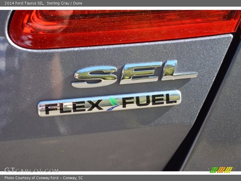 Sterling Gray / Dune 2014 Ford Taurus SEL