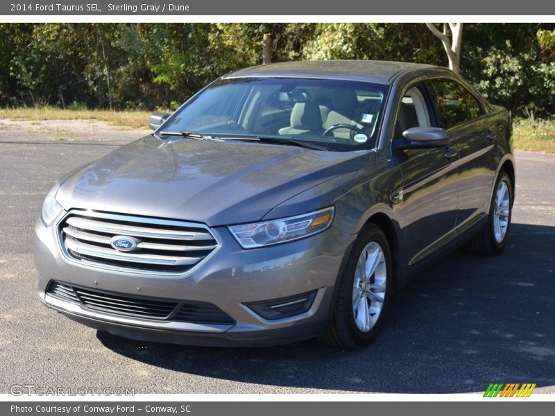 Sterling Gray / Dune 2014 Ford Taurus SEL
