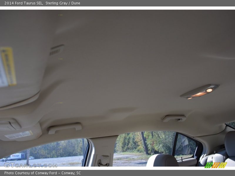 Sterling Gray / Dune 2014 Ford Taurus SEL