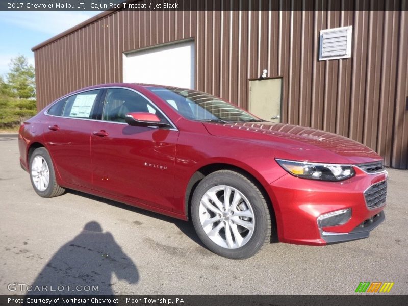 Cajun Red Tintcoat / Jet Black 2017 Chevrolet Malibu LT