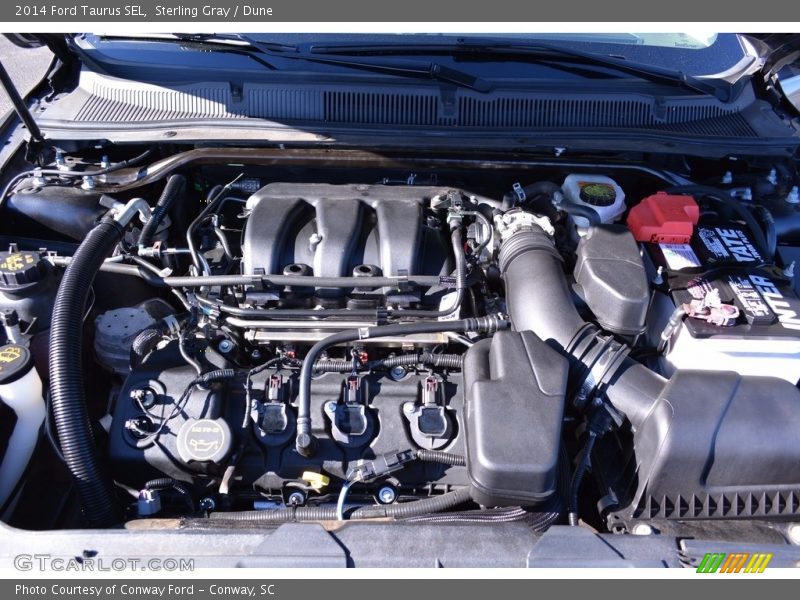 Sterling Gray / Dune 2014 Ford Taurus SEL