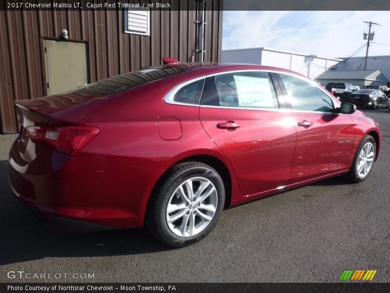 Cajun Red Tintcoat / Jet Black 2017 Chevrolet Malibu LT