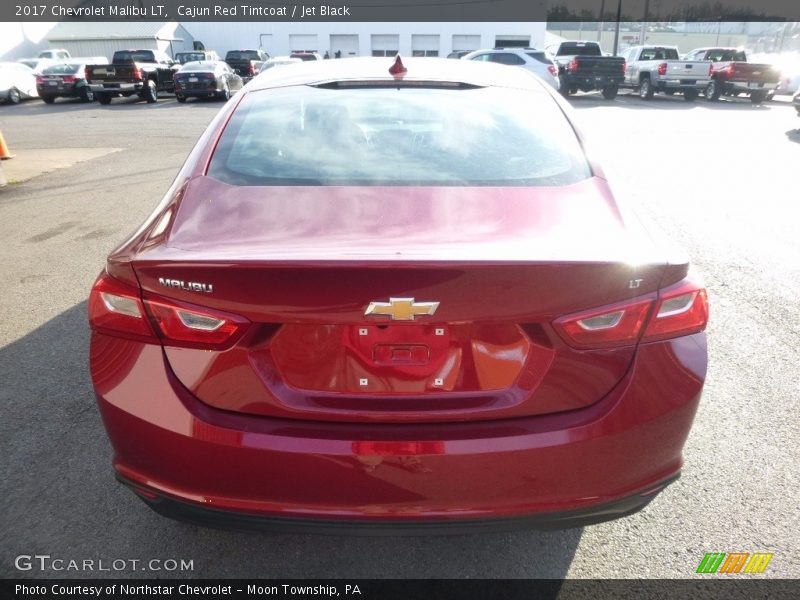 Cajun Red Tintcoat / Jet Black 2017 Chevrolet Malibu LT