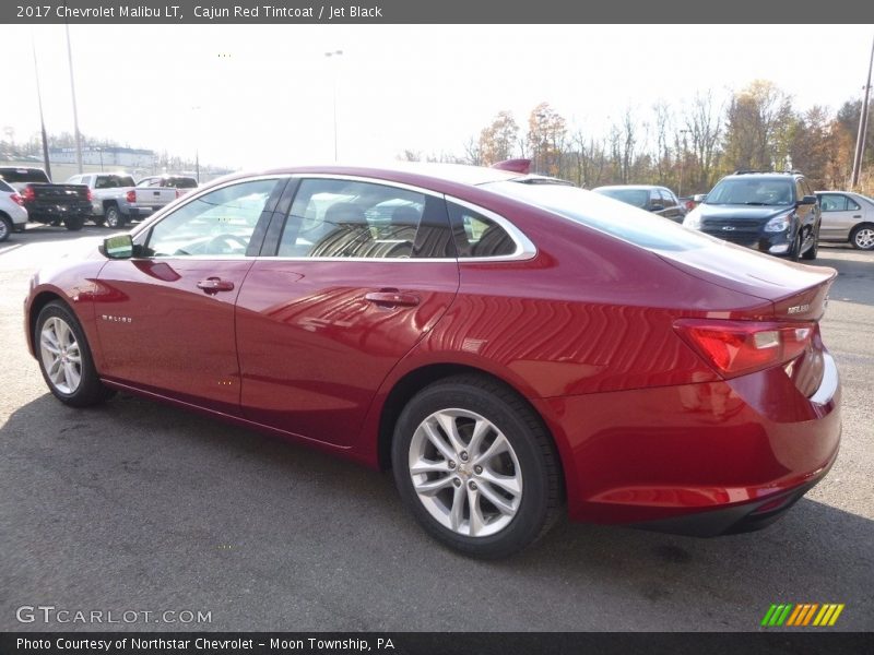 Cajun Red Tintcoat / Jet Black 2017 Chevrolet Malibu LT