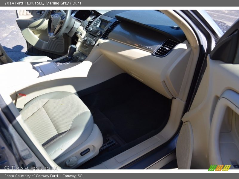 Sterling Gray / Dune 2014 Ford Taurus SEL