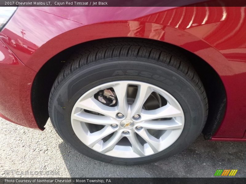 Cajun Red Tintcoat / Jet Black 2017 Chevrolet Malibu LT